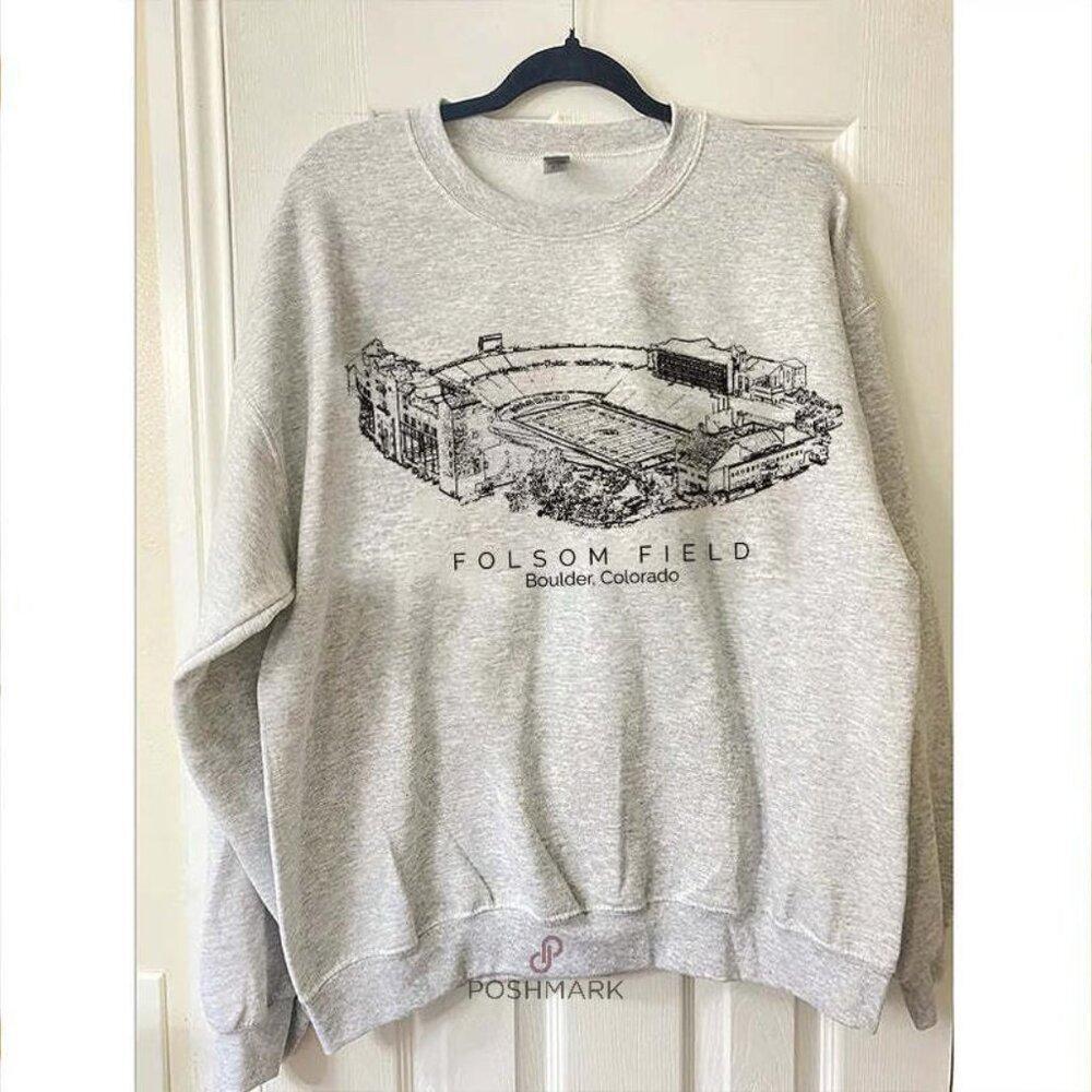 Folsom Field University Of Colorado Boulder Unisex Sweatshirt